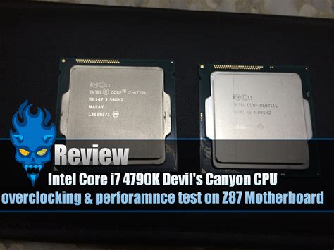 Devil’s Canyon Review: Intel Core i7.